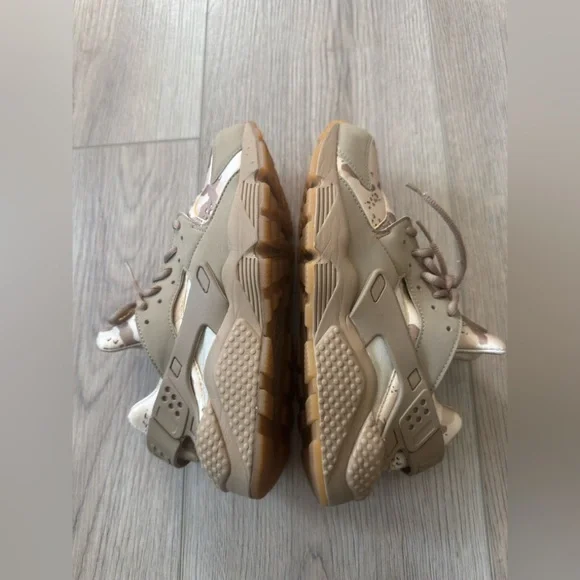 Nike Air Huarache Run Desert Ore  Men’s Camouflage Sneakers 👟 - Picture 11 of 14